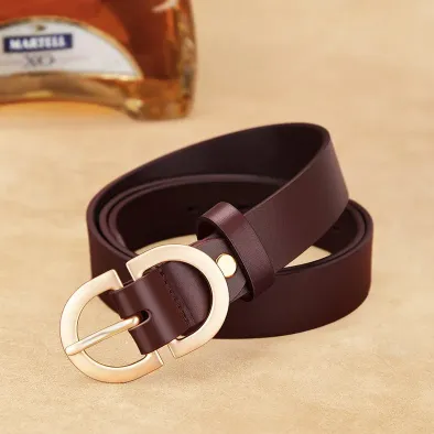 Elegance Leather Women's Belt